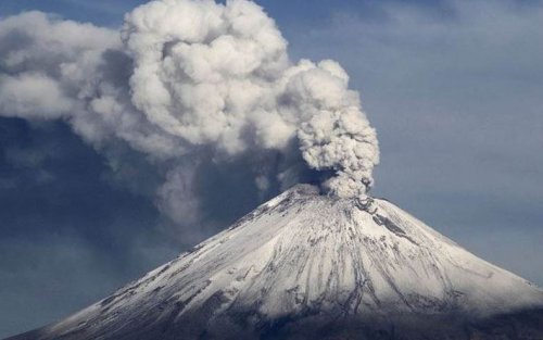 Así es el clima en el Popocatépetl, uno de los volcanes más activos de México