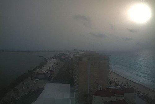 La nube de polvo sahariano llega a México