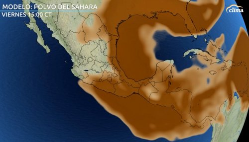 El polvo del Sahara en México alcanza máximos en estos lugares