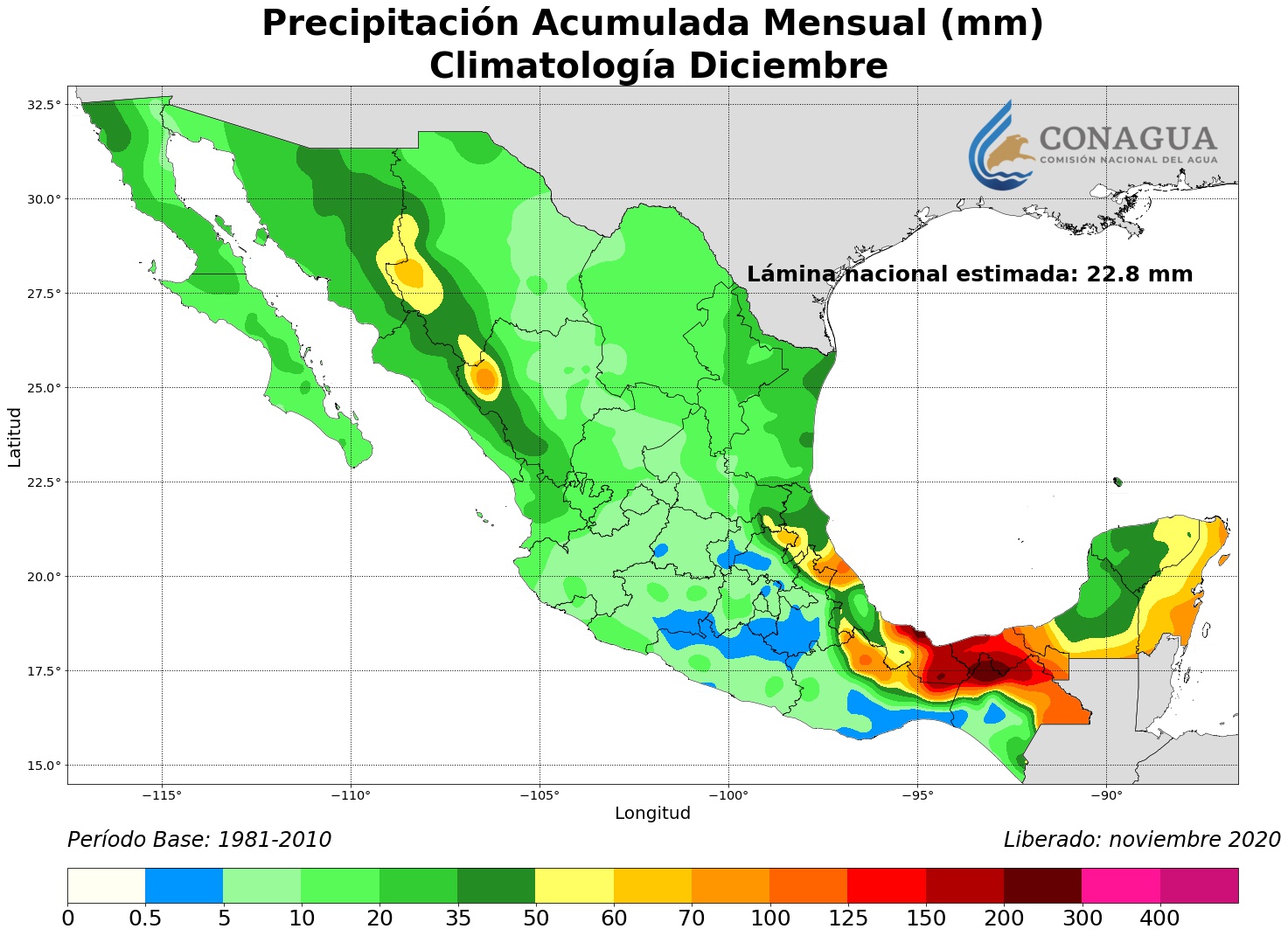 ¡Ya es diciembre! ¿Qué clima esperamos en México?