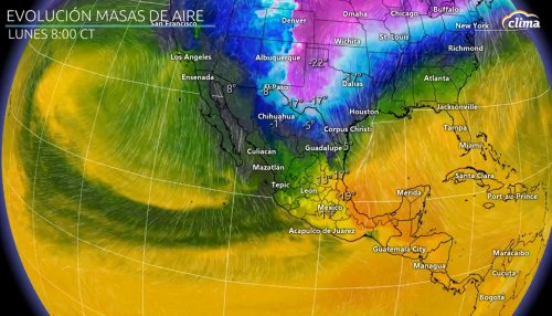 Frío polar en México y nieve el fin de semana Clima