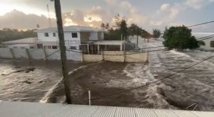 Tsunami en Tonga tras una erupción volcánica