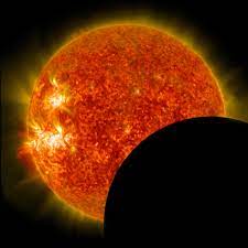 Eclipse solar.  Cortesía de NASA