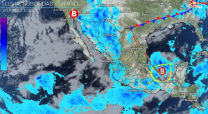 Perturbación tropical cerca de México: inundaciones probables