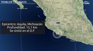Fuerte sismo de 7,6 grados en Michoacán (México)
