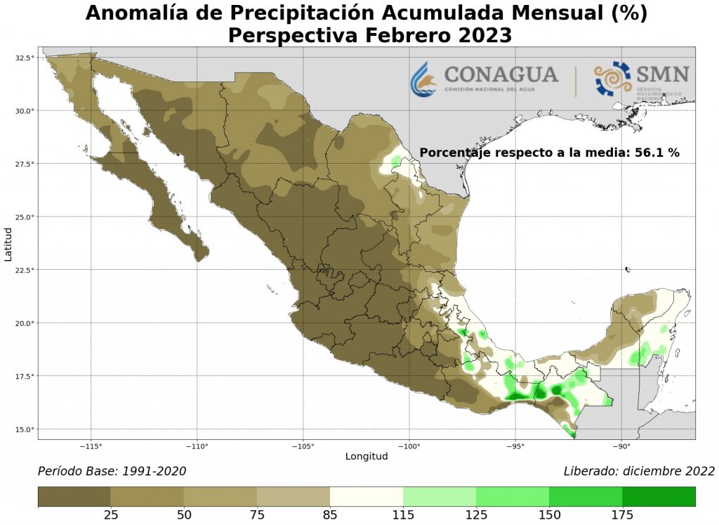 ¿cómo Será El Invierno 2023 En México Previsión De Lluvia Y Temperaturasemk 4325